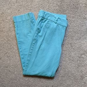 Teal Pixie Pants